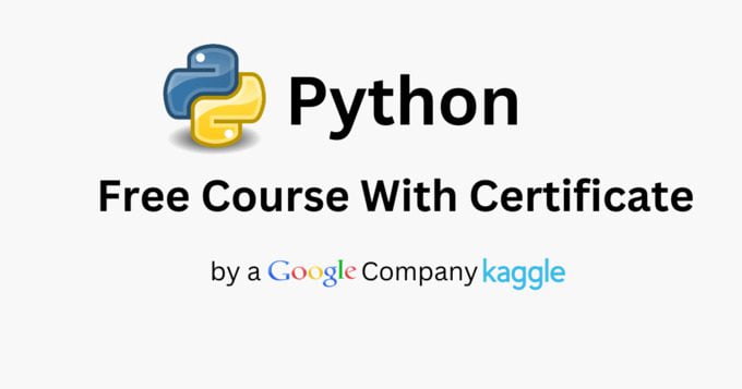 Free Python Course With Certificate by Google