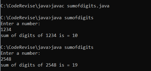 sum of odd digits in a number in java