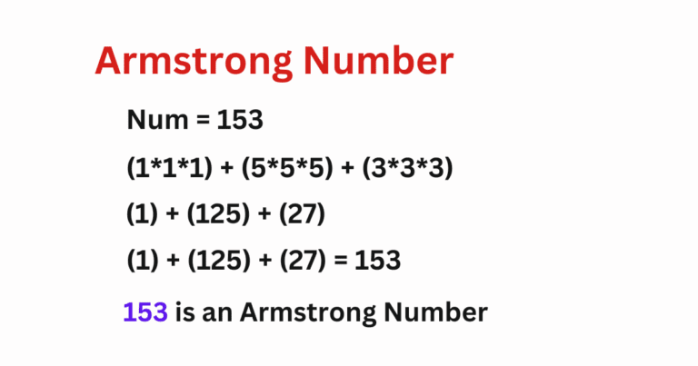 Check Armstrong Number in Python - Code Revise