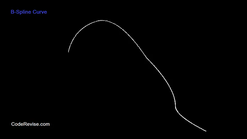 B-spline Curve In Computer Graphics Program - Code Revise